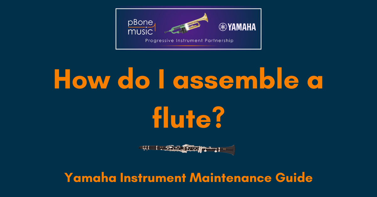How do I assemble a flute?