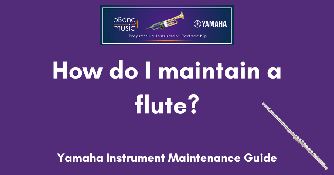 How do I maintain a flute?