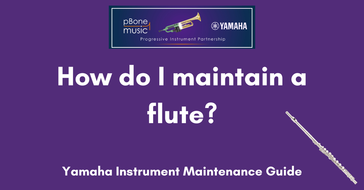 How do I maintain a flute?
