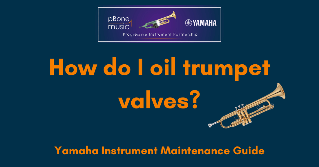 How do I oil trumpet valves?