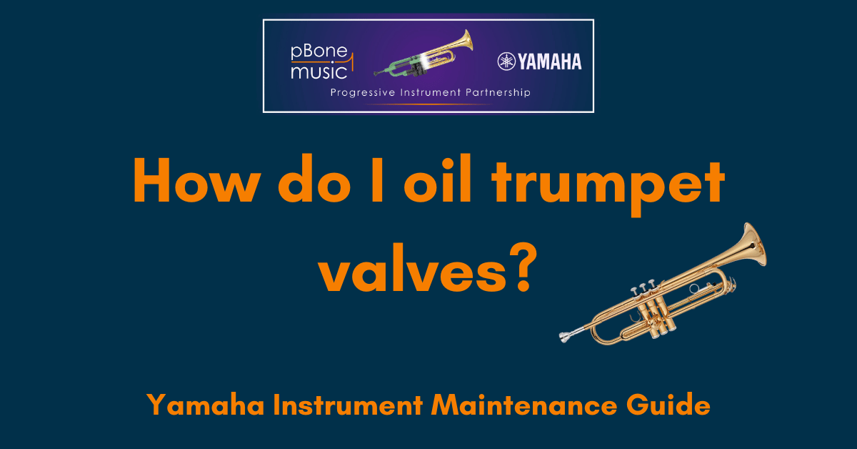 How do I oil trumpet valves?
