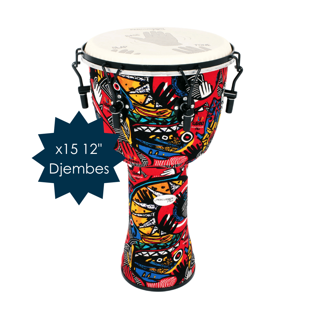 Percussion Plus Slap Djembe Bundles (Mechanically Tuned)