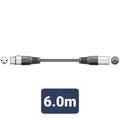 QTX Essential Microphone Leads XLR Female - XLR Male