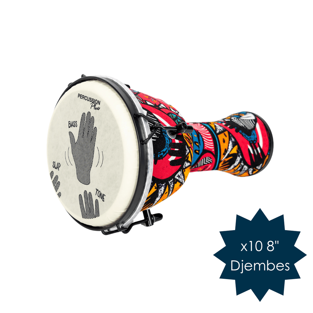 Percussion Plus Slap Djembe Bundles (Mechanically Tuned)
