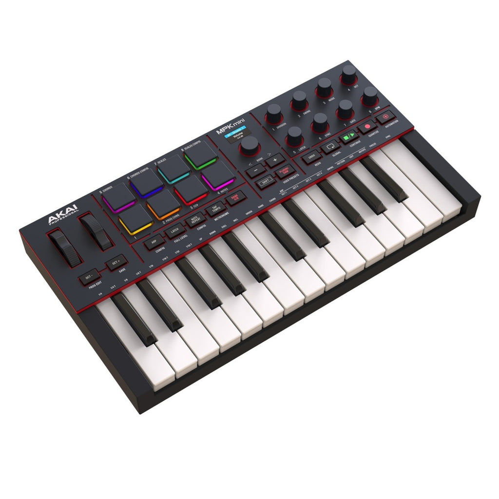 Akai Professional MPK Mini MK4 Compact MIDI Keyboard & Pad Controller