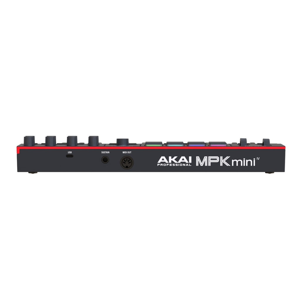 Akai Professional MPK Mini MK4 Compact MIDI Keyboard & Pad Controller