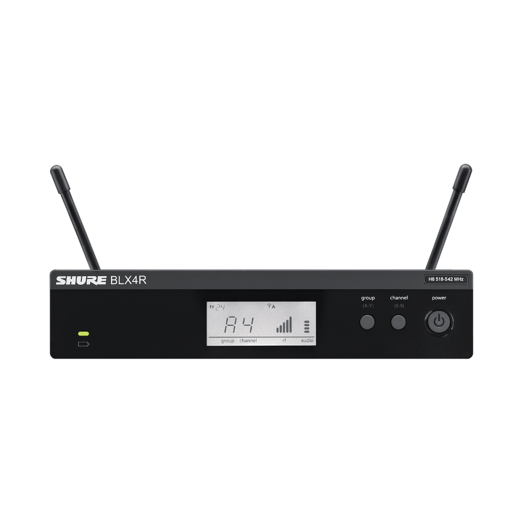 Shure BLX14R/MX53 Wireless Rack-mount Presenter System w/ MX153 Earset Mic