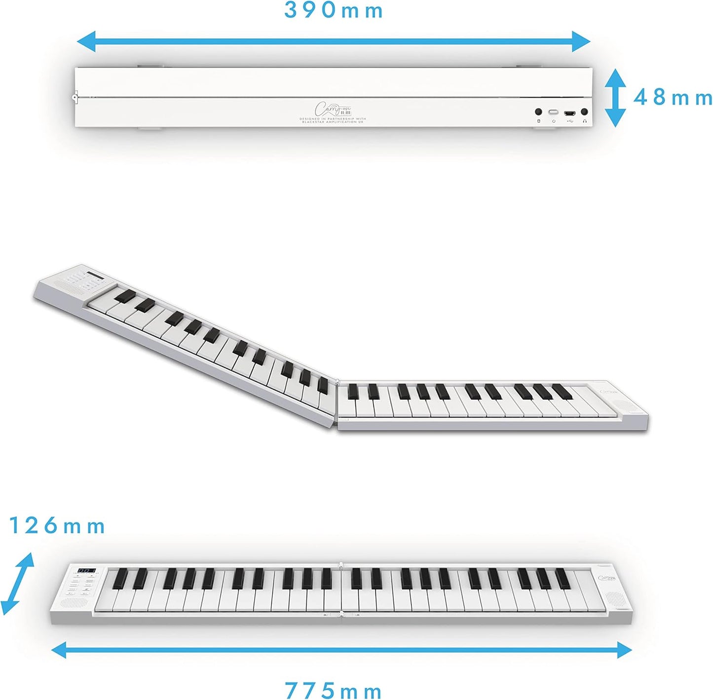 Carry-on 49 Key Folding Piano