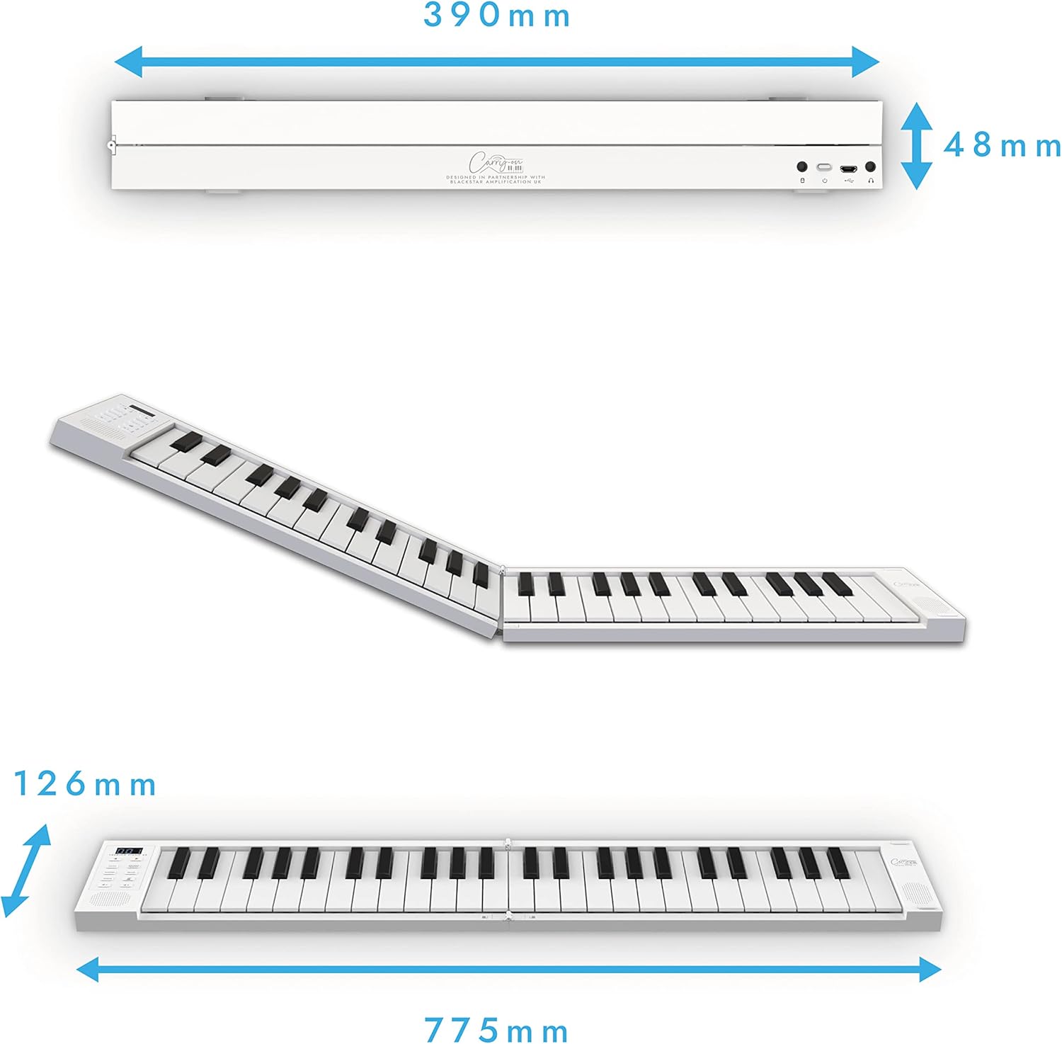 Carry-on 49 Key Folding Piano
