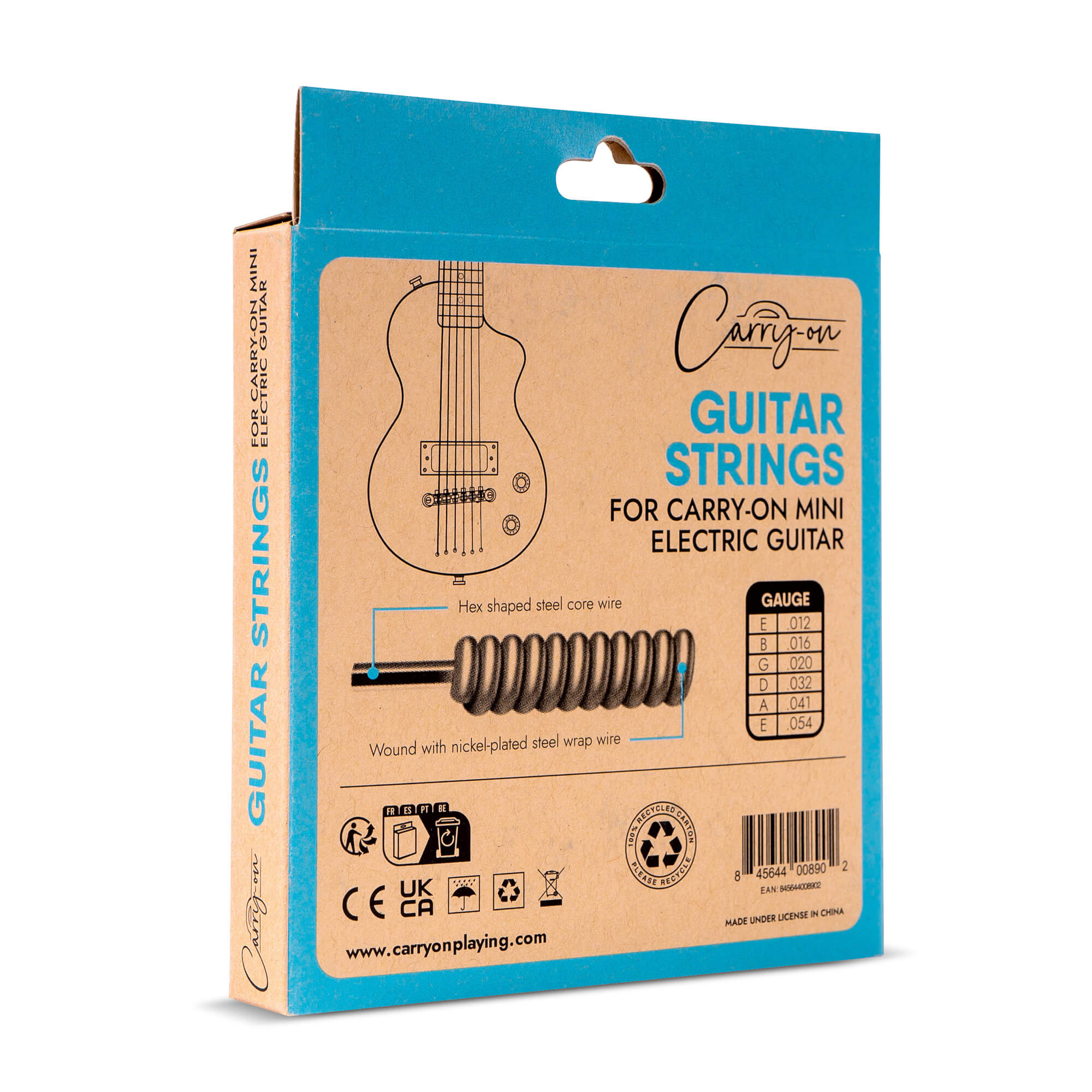 Carry-on Electric Guitar Strings