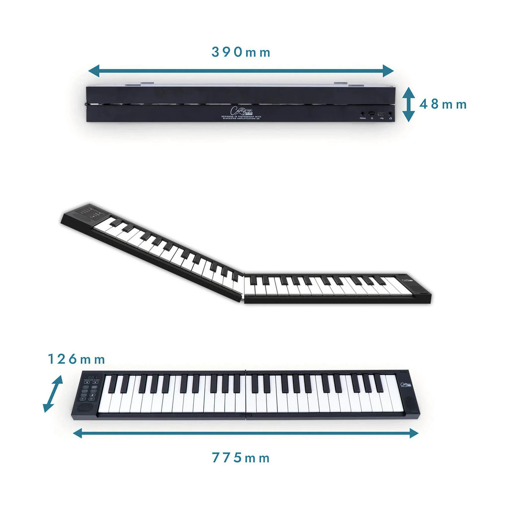 Carry-on Folding Piano 49-Key Touch