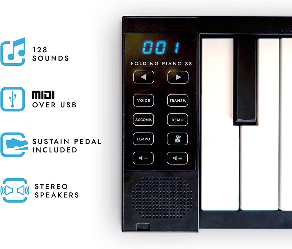 Carry-on Folding Piano 88-Key