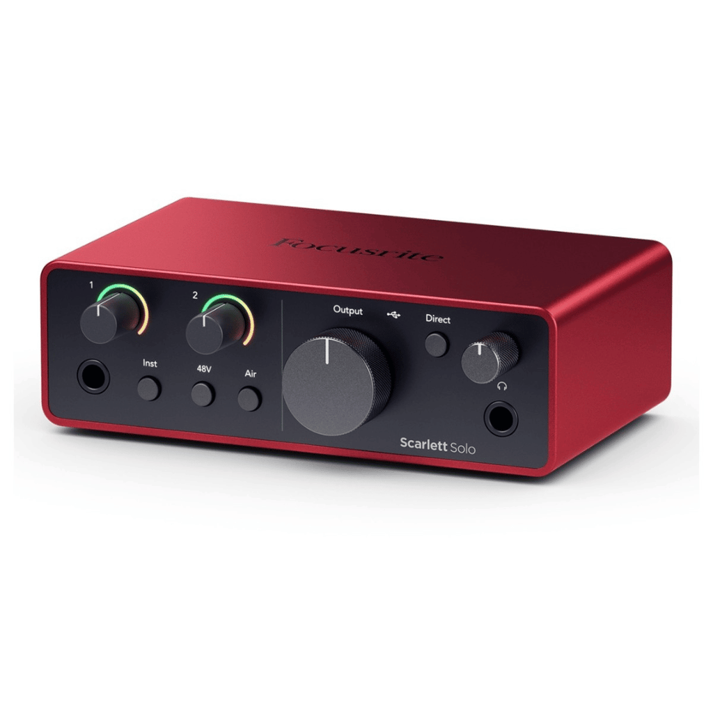 Focusrite Scarlett Solo 4th Gen USB Interface