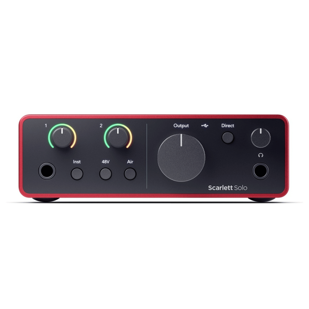 Focusrite Scarlett Solo 4th Gen USB Interface