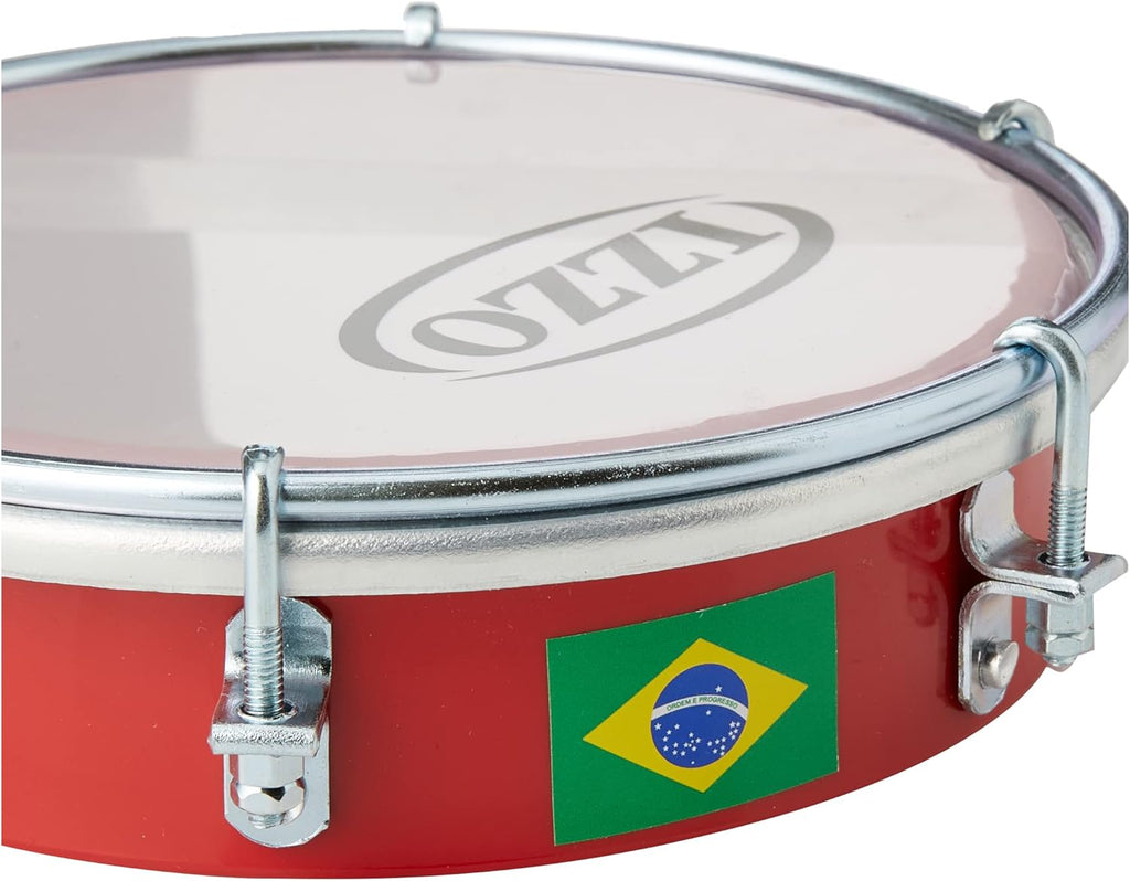 Izzo ABS 6" Tamborim - Red