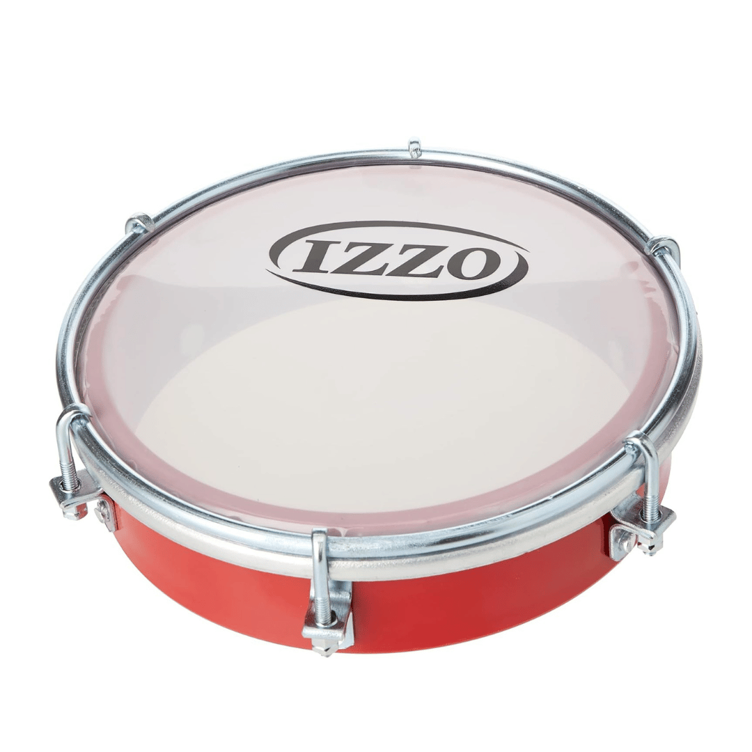 Izzo ABS 6" Tamborim - Red