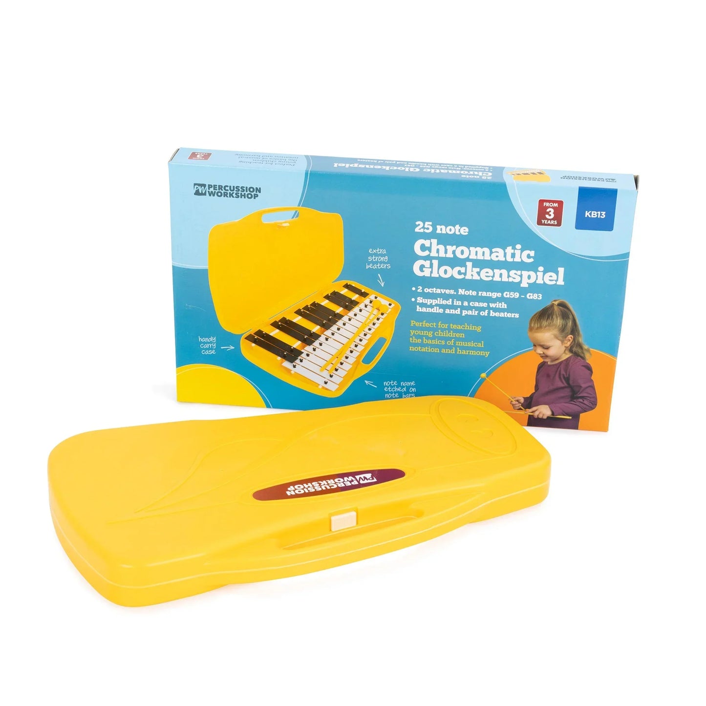 Percussion Workshop KB13 25 Note Chromatic Glockenspiel