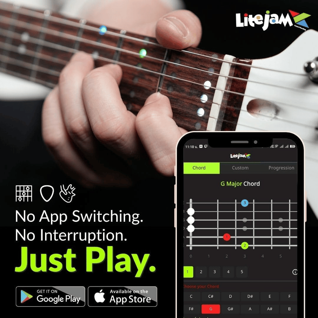 Litejam RGB24 Smart Learning Electric Guitar