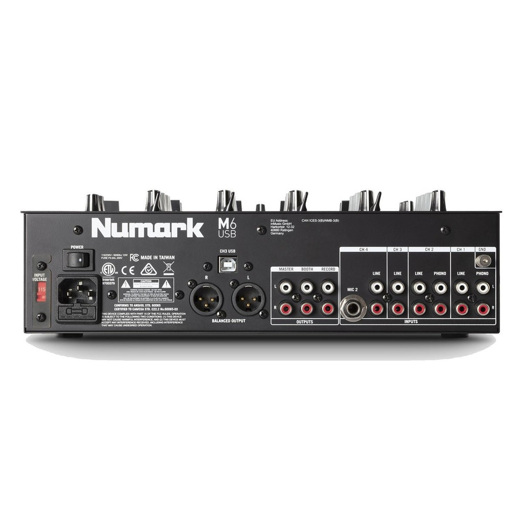 Numark M6 Four-Channel USB DJ Mixer