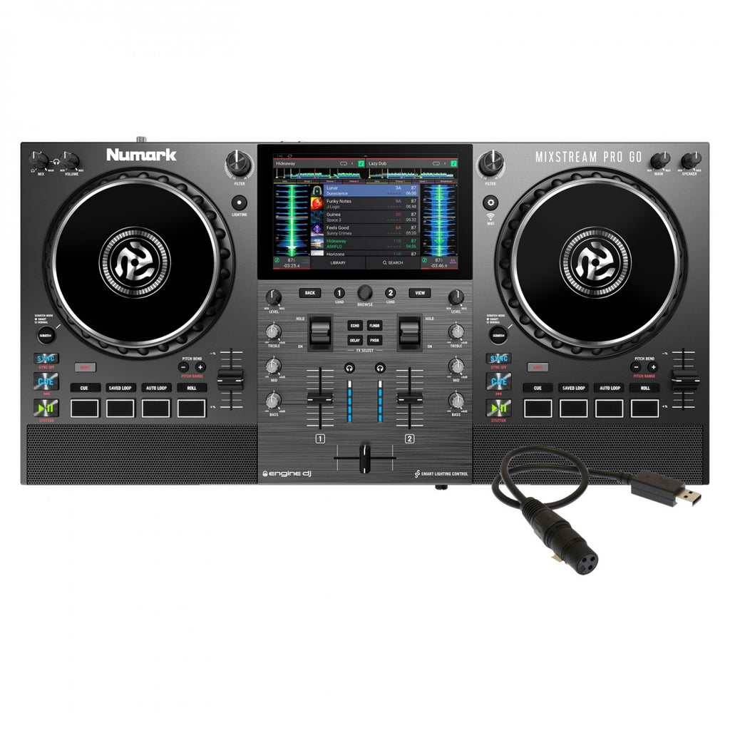 Numark Mixstream Pro Go Standalone Controller with SoundSwitch DMX
