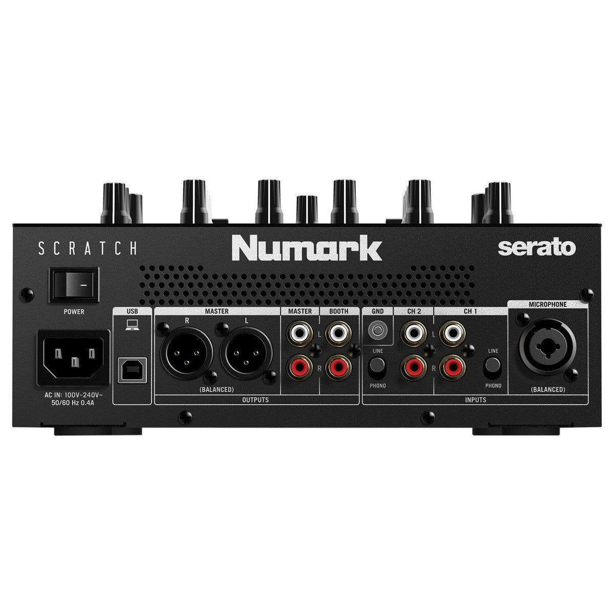 Numark Scratch 2-Channel Scratch Mixer for Serato DJ Pro