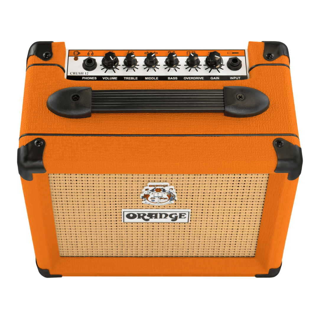 Tiger Electric Guitar (Mint Green) & Orange Crush 12 Combo Bundle
