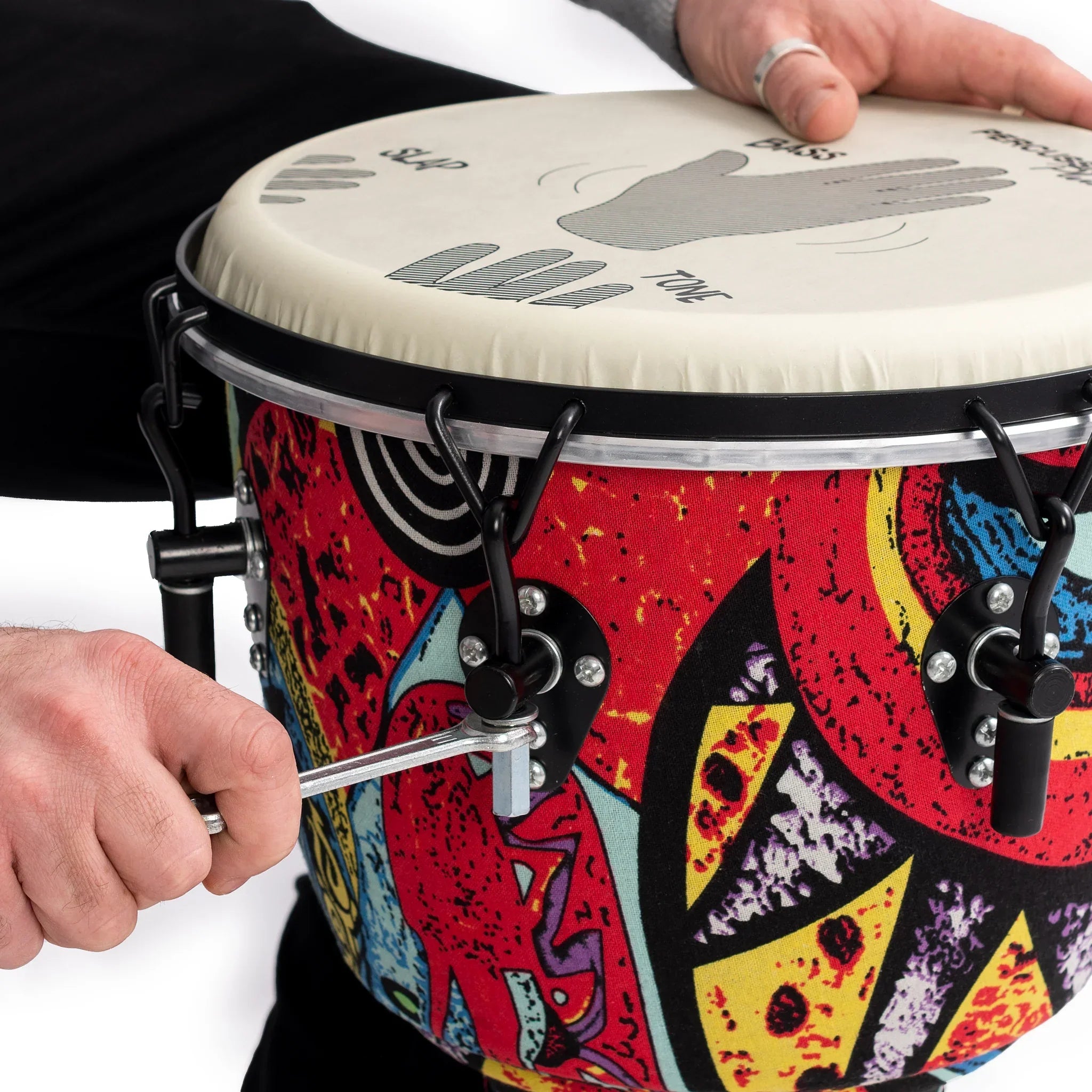 Percussion Plus Slap Djembe Bundles (Mechanically Tuned)