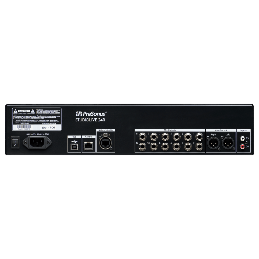 PreSonus StudioLive 24R Digital Rack Mixer