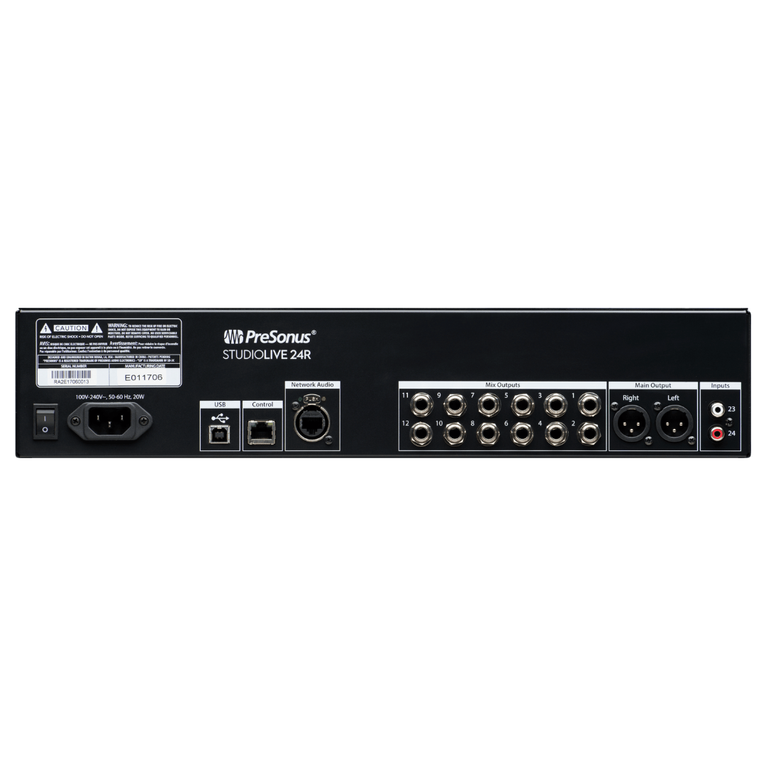 PreSonus StudioLive 24R Digital Rack Mixer