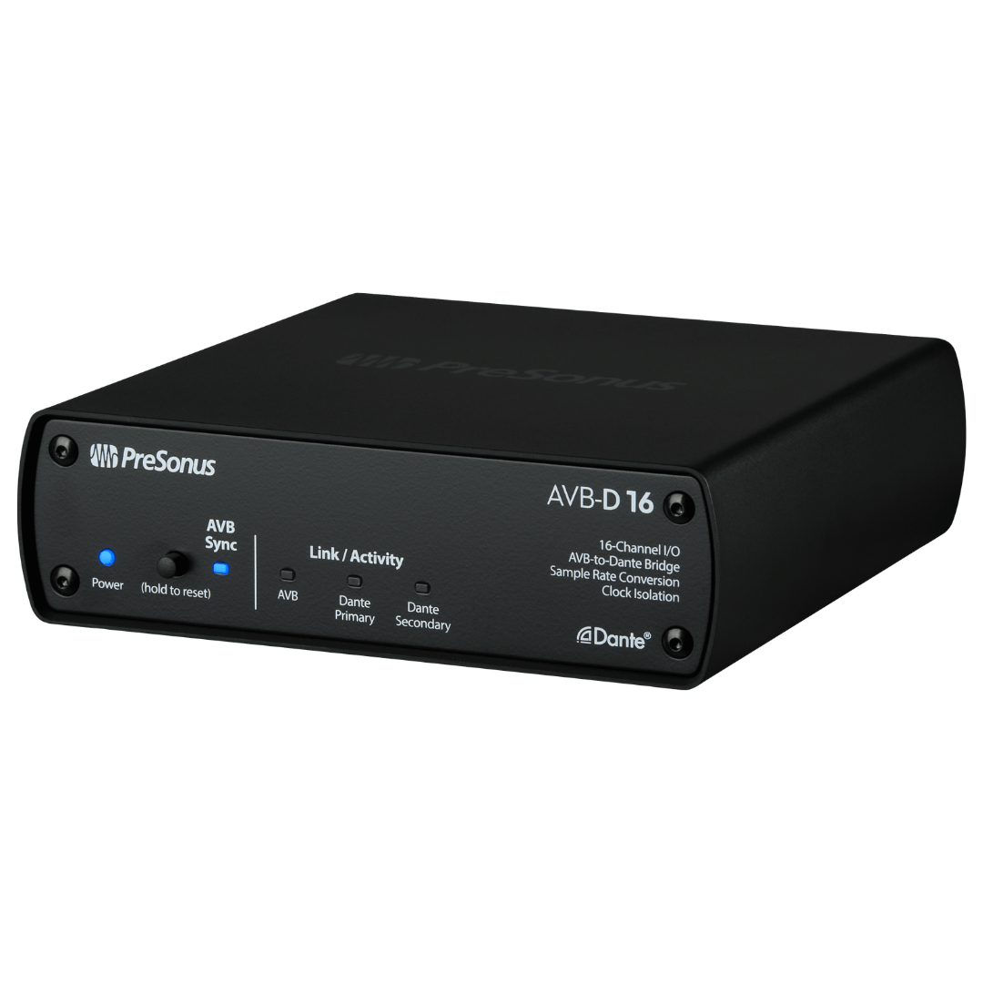 PreSonus AVB-D16 16x16 AVB-to-Dante Bridge