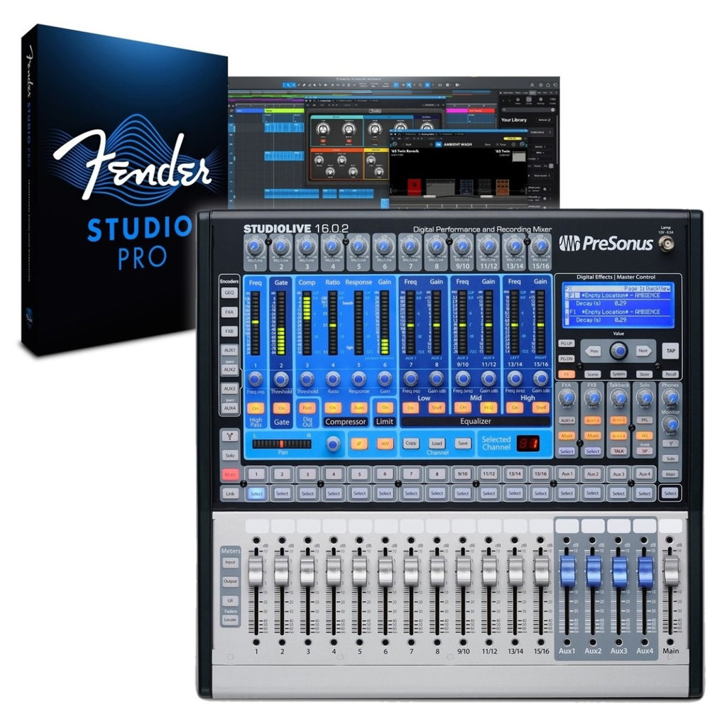 PreSonus StudioLive 16.0.2 USB Digital Mixer