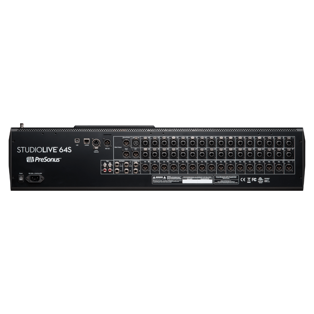 PreSonus StudioLive 64S Digital Console Mixer