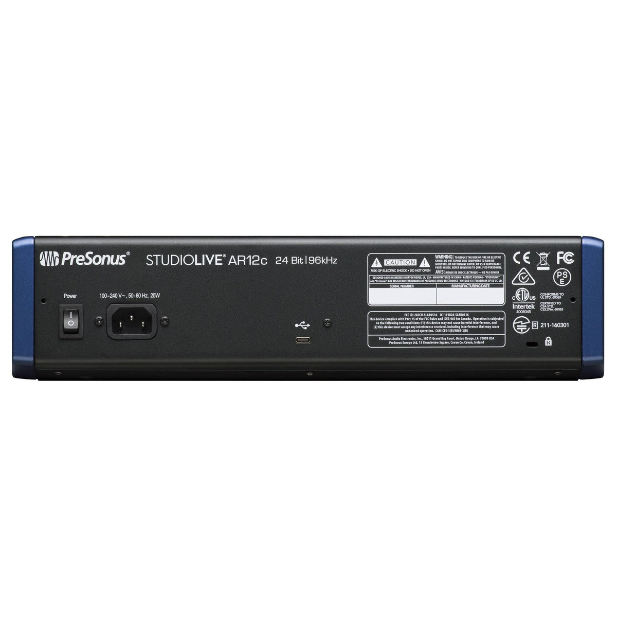 PreSonus StudioLive AR12c USB-C Mixer