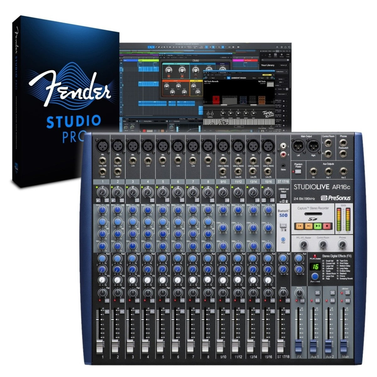 PreSonus StudioLive AR16c USB-C Mixer