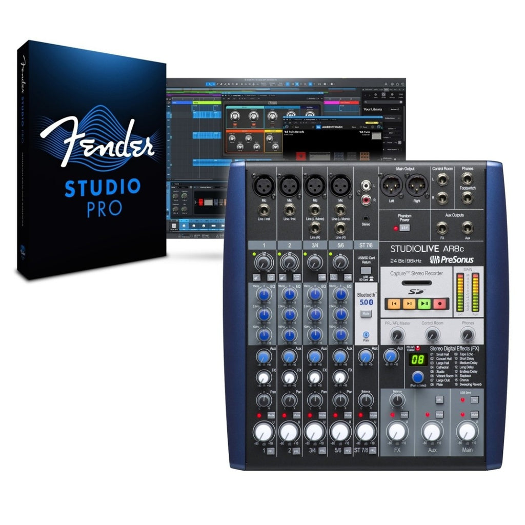PreSonus StudioLive AR8c USB-C Mixer