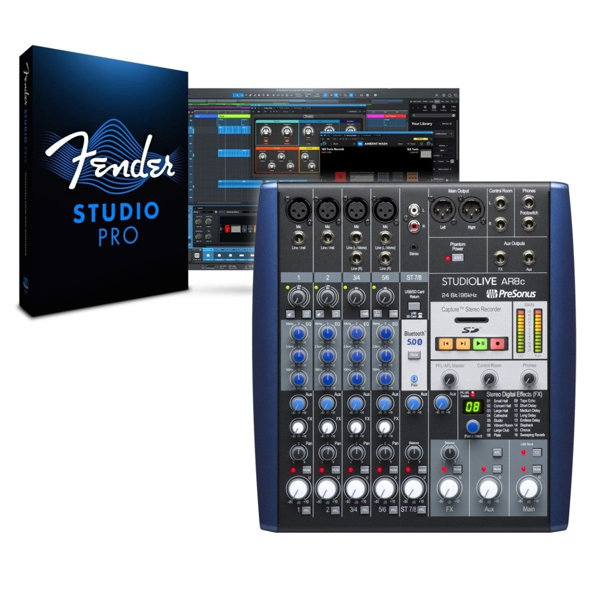 PreSonus StudioLive AR8c USB-C Mixer