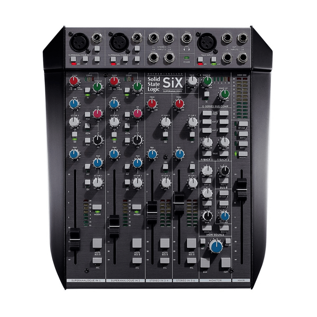 SSL SiX Compact 6-Channel SuperAnalogue Mixer