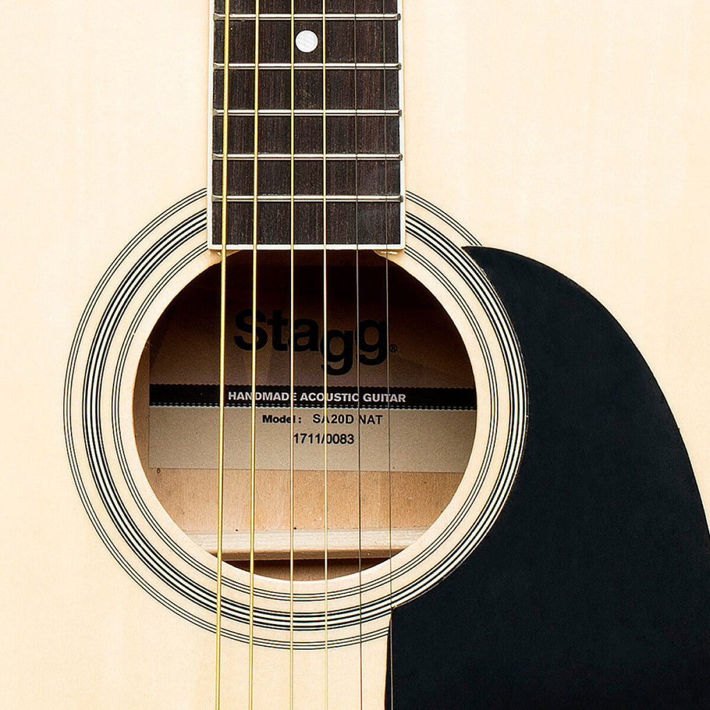Stagg SA20D NAT Dreadnought Acoustic Guitar