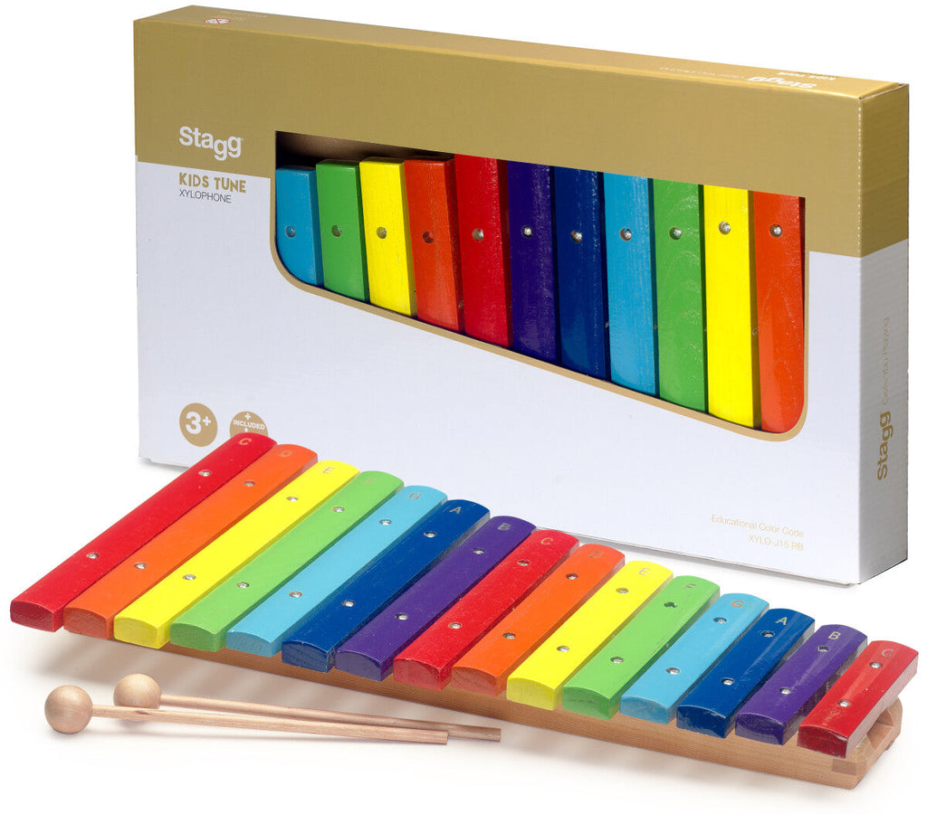 Xylophone 15-Keys Rainbow Colour
