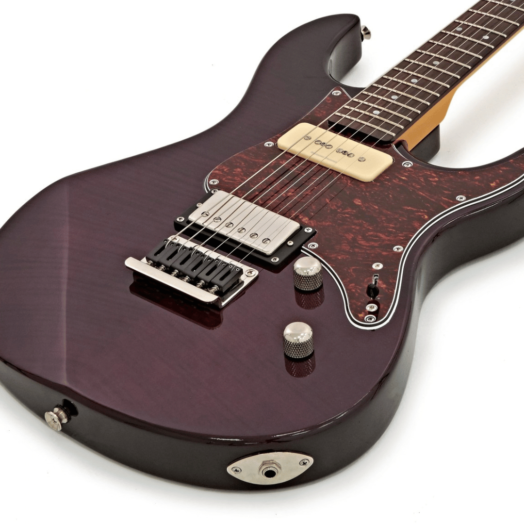 Yamaha Pacifica 611HFM Electric Guitar in Translucent Purple