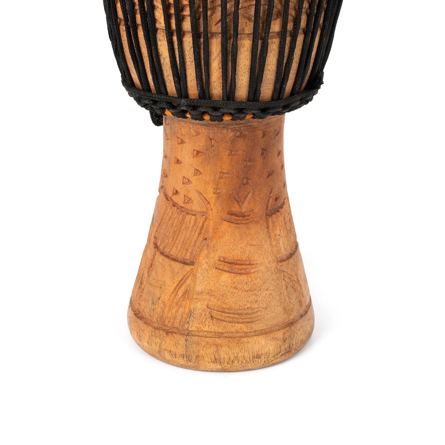 Percussion Plus Honestly Made Ghanaian Djembe – Rope Tuned 7" Head