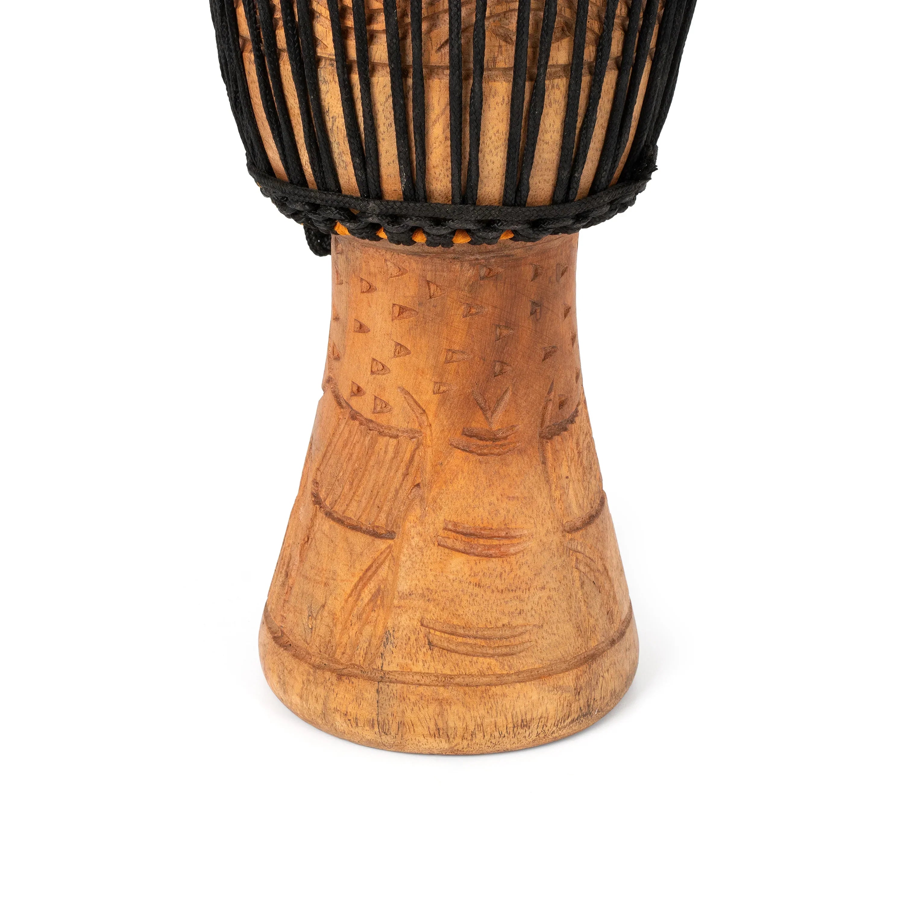 Percussion Plus Honestly Made Ghanaian Djembe – Rope Tuned 7" Head