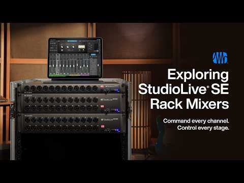 PreSonus StudioLive SE 24R Digital Rack Mixer